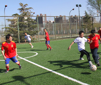 爱普特员工足球赛